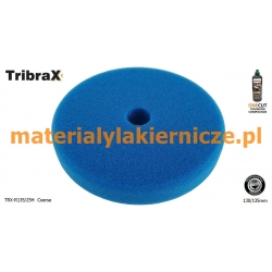 TribraX TRX-R135-25H Coarse 130-135mm gąbka polerska materialylakiernicze.pl